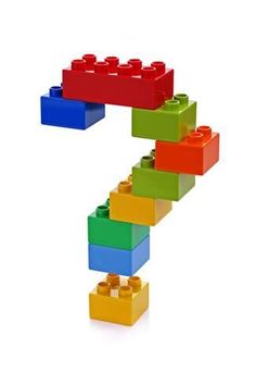 the letter e made out of lego blocks