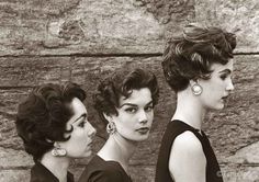 Decade Hairstyles, Italian Haircut, 1950's Hair, Retro Updo, Italian Hair, Ball Hair, Hair 2016, 1950s Hairstyles, 50s Hairstyles