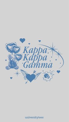 the back cover of kappa kappa gamna by university press