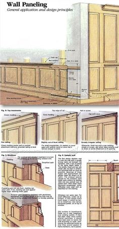 wood paneling plans for kitchen cabinets and drawers