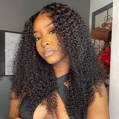 PRICES MAY VARY. 1.Material: 4x6 HD Lace Front Wig Pre Plucked. 100% Brazilian Human Hair, Collect from Young Girl Donors, No Shedding and Tangle Free. 2. Wear & Go Wig: 3 Seconds to Wear, Quick and Easy, No Skills Needed, Beginner-Friendly 3. About the Lace: Swiss HD Lace, Pre-Plucked Natural Hairline, and Pre-cut Lace by the Special Technical Scissor to Make Sure the Edge is Stronger and Neater. 4. Totally Glueless Wig. No Glue, No Gel; Protect Your Scalp. Very Quick to Put on or Take off. 5. Easy Natural Hair Styles, Frizzy Curly Hair, Frizz Free Hair, Natural Hair Styles Easy, Indian Hair, Curly Wig, Hair Texture, Lace Closure Wig, Hair Quality