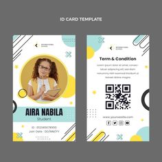 Report Design Template, School Results, Design Learning, Name Tag Templates, School Card, Youtube Business, School Id, Studio Cards