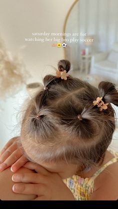 Toddler Church Hairstyles, Cute Hairstyles For 2 Yo, Fun Toddler Hairstyles, Hảir Style For Toddler Girl, Fun Kid Hairstyles, Nursery Hairstyles, Toddler Butterfly Clip Hairstyles, Toddler Claw Clip Hairstyles, Fine Hair Toddler Hairstyles