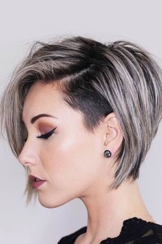 Short Asymmetrical Haircut, Asymmetrical Bob Haircuts, Asymmetrical Haircut, Asymmetrical Hairstyles, Girl Haircuts, Short Bob Haircuts