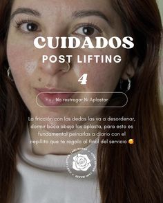 ¡No dejes que tu lifting de pestañas se desvanezca!✨ Cuidar tu lifting de pestañas en casa es MUY IMPORTANTE para mantener ese look radiante y prolongar su duración. Recuerda: 🌹Limpia tus pestañas diariamente con un limpiador suave. 🌹Evita el uso excesivo de rímel y máscaras. 🌹No te toques ni te frotes los ojos. 🌹Usa un serum para pestañas para mantenerlas hidratadas. ¡Sigue estos consejos y mantén tu lifting de pestañas en perfectas condiciones! 💪 ¿Necesitas asesoría personalizada? ¡Env...