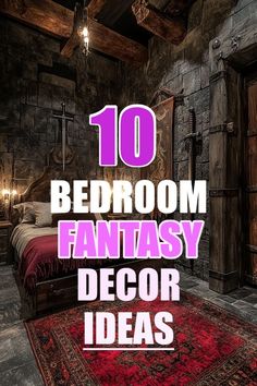 Find out the 10 Fantasy Decorative Ideas for your Bedroom through the link. Fantasy Book Themed Bedroom, Unusual Furniture Bedroom, Enchanted Forest Room Ideas, Wizard Room Decor, Apothecary Bedroom Ideas, Arabian Bedroom Decor, Viking Bedroom Ideas, Galaxy Bedroom Ideas, Fairy Bedroom Ideas For Adults