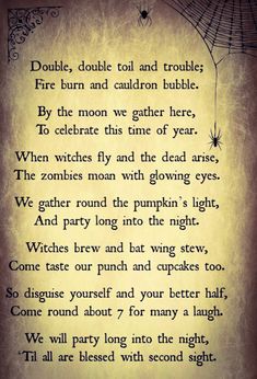 Witch Poetry, Old Witch, Witchcraft Spells For Beginners, Halloween Spells, Spells For Beginners, Creepy Halloween Decorations, All Hallows Eve