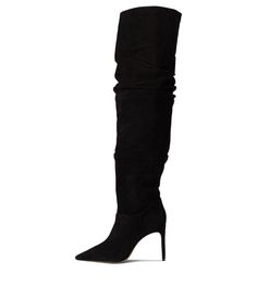 Make a statement donning the Schutz® Ashlee Over-the-Knee Boots..Leather upper..Leather lining and insole..Zippered closure..Pointed toe silhouette..Striking, stiletto-style heel..Leather outsole..Made in Brazil..Product measurements were taken using size 8.5, width M. Please note that measurements may vary by size..Measurements: Heel Height: 3 3/4 in Weight: 1 lb 2 oz Circumference: 12 in Shaft: 24 in Fitted Knee-high Boots With Suede Lining For Winter, Fitted Leather Knee-high Winter Boots, Fitted Leather Knee-high Boots For Winter, Leather Fitted Knee-high Boots For Winter, Chic Over The Knee Boots With Zipper Closure, Chic Over-the-knee Boots With Zipper Closure, Fitted High Shaft Leather Heeled Boots, Fitted Leather Over-the-knee Boots, Fitted Over-the-knee Leather Boots