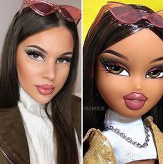 Bratz Yasmin Makeup, Bratz Inspired Makeup, Jade Costume