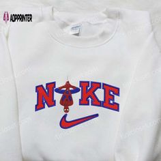 Introducing the Spider-Man x Nike Embroidered Sweatshirt, the perfect blend of style and comfort for all Spider-Man enthusiasts. This sweatshirt Nike Embroidered Sweatshirt, Marvel Movie, Nike Brand, Man Logo, Custom Nikes, Embroidered Clothes, Embroidered Sweatshirt, Adulting Shirts, Embroidered Sweatshirts