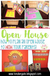 an open house is shown with pictures and instructions for how to plan an open house