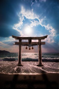 Beautiful Places In Japan, Monte Fuji, Torii Gate, Japanese Landscape, Leonard Cohen, Japan Art, Japanese Garden, Fantasy Landscape