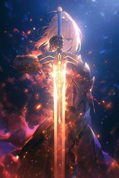 Fate Stay Saber, Altria Pendragon, One Punch Anime, Fate Archer, Konosuba Wallpaper, Saber Fate, Arturia Pendragon, Artoria Pendragon, Night Anime