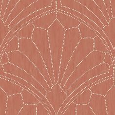 sample scallop medallion wallpaper in redwood and ivory from the boho rhapsody collection by seabrook wallcoverings 1 Wallpaper Bed, Medallion Wallpaper, Bohemian Wallpaper, Geometric Pattern Wallpaper, Contemporary Color Palette, Salon Suites, Boho Wallpaper, Contemporary Wallpaper, Wallpaper Rolls