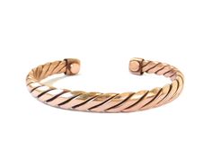 PRICES MAY VARY. Hand Forged 100% Copper Bracelet. Made with Solid Pure Copper SIMPLE - ONE SIZE FITS ALL: The simple and elegant design is ideal for both men and women. The open-end bracelet design can be adjusted to fit most wrists. Beautifully glossy smooth surface, Thick and Sturdy. Hand made with High Gauge Copper all through Workmanship: Produced under Serious Quality Control; One by One Checking; Focus on Detail Processing. Top Quality/Never Fade/Brand New Design GREAT GIFT IDEA : Elegant Bracelet Design, Bracelet For Men, Copper Bracelet, Pure Copper, Hand Forged, Quality Control, Bracelet Designs, Womens Jewelry Bracelets, New Design