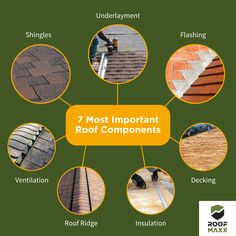 the seven most important roof components