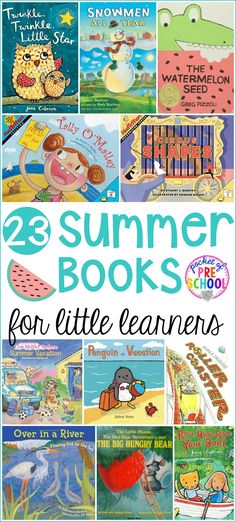 children's summer books for little learners