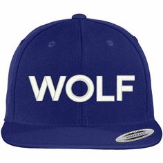 Stitchfy Wolf Embroidered Flat Bill Snapback Ball Cap 80% Acrylic 20% Wool High Quality Cap, EMBROIDERED in the USA Original Premium Classic Snapback with Green Undervisor Premium Wool Blend Fabric 6 Panel High Profile, Hard Buckram, Constructed Cap One Size Fits Most with Snapback Adjustable Shipping - Shipment leaves warehouse in 1 Business Day. - Free Shipping to Domestic Destinations (US). Returns/Exchanges - Items must be returned within 30 days of purchase for refund or exchange to differe Sip Tea, Tea Product, Embroidered Flats, Women Hats, Baseball Women, Women's Hats, Cool Hats, Brushed Cotton, Ball Cap