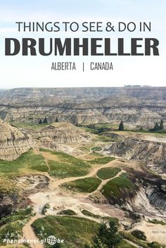 the cover of things to see and do in drumheller