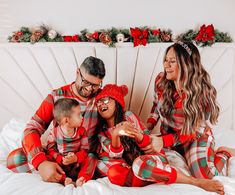 "It isn't the Holidays without matching pajamas. Snag your family set before they're gone! RESTOCKING 11/24 I T E M D E S C R I P T I O N  *  Comfy Pajamas (Price listed includes 1 pants and 1 long-sleeved ) *  Material: 95% Polyester / 5% Spandex *  Elastic Waistband  If you're looking for matching shoes, you can find them in our site! Here: https://littlemiabella.com/collections/shoes S I Z I N G  Women S: Top: Length: 23.2\" | Chest: 36.2\" | Sleeve Length: 22\" Bottom:  Length: 41.3\"| waist: 28.4\" Gross Elastic at waist: 28.3\" M: Top: Length: 24\" | Chest: 37.8\" | Sleeve Length 22.8\" Bottom: Length: 42.5\"| waist: 29.3\" Gross Elastic at waist: 29.1\" L: Top: Length: 24.8\" | Chest: 40.2\" | Sleeve Length: 23.2\" Bottom: Length: 43.7\"| waist: 30.4\" Gross Elastic at waist: 30.3\" Matching Christmas Pajamas Family, Family Pajamas Christmas, Christmas Pajamas Matching, Family Matching Christmas Pajamas, Family Christmas Outfits, Christmas Pjs Family, Pajamas Matching, Comfy Pajamas, Pajamas Christmas