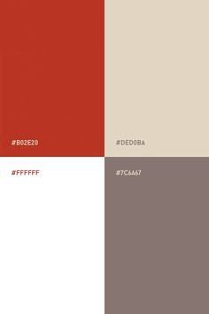 the color scheme is red, beige, and grey with some white on top that says befff