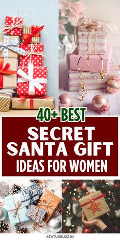 the best secret santa gift ideas for women