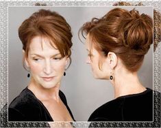 Beautiful Hair: Wedding Hairstyles for Short Hair for Mother of The Bride Wedding Makeup Redhead, Medium Length Updo, Dunner Wordend Haar, Indian Wedding Hairstyles