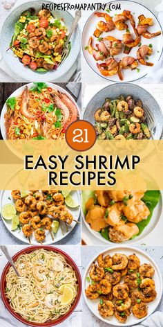 21 easy shrimp recipes that are ready in under 30 minutes or less to make dinner