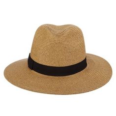 Scala Paper Braid Fedora with Ribbon Bow Brown Paper Straw Fedora With Curved Brim, Brown Fedora With Curved Brim In Paper Straw, Brown Braided Adjustable Fedora, Western Brown Woven Fedora, Brown Woven Brimmed Fedora, Tractor Supplies, Tractor Supply, Fedora Hat, Cool Hats