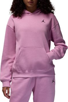 Looking for a little extra warmth? Grab this classic hoodie. Smooth on the outside and brushed soft on the inside, this midweight fleece gives you all the cozy feels with a roomy, relaxed fit. Fit & Design: Loose fit: roomy and relaxed Ribbed cuffs and hem Front pocket Embroidered Jumpman Sporty Heather Sweatshirt With Drawstring Hood, Heather Hooded Hoodie In Athleisure Style, Heather Hooded Athleisure Hoodie, Heather Athleisure Hoodie, Cozy Heather Sweatshirt For Winter, Sporty Heather Hoodie Sweatshirt, Heather Hooded Sweatshirt With Drawstring, Heather Sweatshirt With Drawstring Hood, Sporty Heather Sweatshirt For Winter