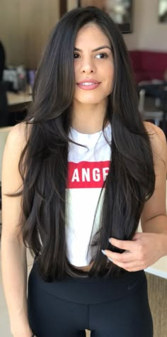 Haircuts For Long Hair Straight, Haircuts For Long Hair With Layers, Hair Inspiration Long, Hairstyles For Layered Hair, Haircuts Straight Hair, Long Hair With Bangs