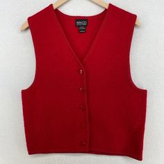 Wine Luxury, Cherry Wine, Vest Womens, Boiled Wool, Womens Vest, Cherry, Wine, New York, Wool