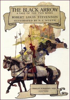 the black arrow by robert louis stevens illustrated by james schnepf, jr