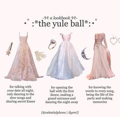 Yule Ball Aesthetic, Ball Gown Aesthetic, Princesscore Outfits, Aesthetic Ball Gowns