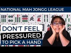 a woman wearing glasses and holding her hands to her face with the words don't feel pressure to pick a hand