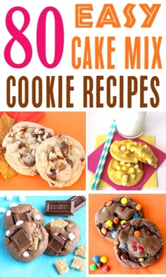 easy cake mix cookie recipes for kids to make