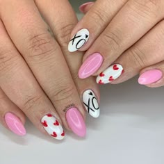 Acrylic Nail Colors, Valentine Day Nails, Nail Polish Art Designs, Red Nail Art Designs, Nails Valentine, Holloween Nails, Nail Polish Nails, Tree Support, New Years Nails