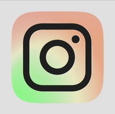 the instagram logo on an iphone