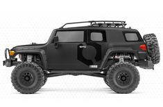 an off - road vehicle is shown in this graphic art rendering, it appears to be black