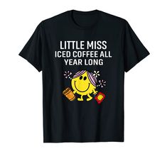 PRICES MAY VARY. Solid colors: 100% Cotton; Heather Grey: 90% Cotton, 10% Polyester; All Other Heathers: 50% Cotton, 50% Polyester Imported Pull On closure Machine Wash Funny Little Miss Iced Coffee All Year Long For Iced Coffee Lovers. Funny Little Miss Iced Coffee All Year Long For Iced Coffee Lovers. Lightweight, Classic fit, Double-needle sleeve and bottom hem Starbucks Target Shirt, Long T Shirt, Long Tshirt, Little Miss, Coffee Lovers, Iced Coffee, Branded T Shirts, Coffee Lover, Heather Grey