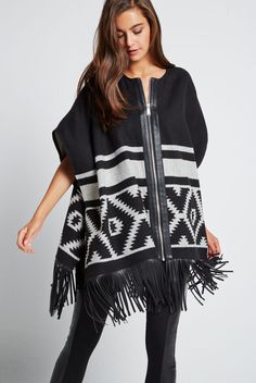 Find Bcbg Bcbgeneration Black & Gray Wool Blend Zip-up Geo Print Poncho Sz Xs on eBay in the category Clothing, Shoes & Accessories>Women>Women's Clothing>Coats, Jackets & Vests. Aztec Pattern, Geo Print, Winter Scarf, Tie Dye Top, Zip Up, Vest Jacket, Black Gray, Wool Blend, Kimono Top