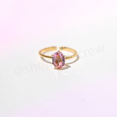 With colors so radiant, our Bursting With Love Ring is the perfect piece to make a statement. Shine brighter than the rest with this beautifully pink ombré ring. 18k gold plated, 18k rose gold plated, or rhodium plated over brass with a protective coating Cubic zirconia stones Approx 1cm width Slightly adjustable band Shop our entire Gradient Stone Collection here Adjustable Pink Rings For Proposal, Pink Fine Jewelry Promise Ring, Pink Open Ring Jewelry With Prong Setting, Pink Open Ring With Prong Setting Jewelry, Pink Open Ring With Prong Setting, Pink Prong Set Open Ring Jewelry, Pink Crystal Promise Ring With Prong Setting, Pink Gemstone Rings For Promise, Pink Adjustable Birthstone Ring For Anniversary