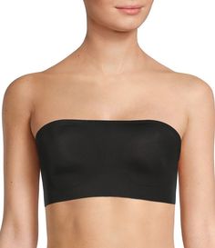 From VAN WINKLE & CO., this bandeau features:No underwireRemoveable padsHeat sealed printed tagPullover constructionNylon/SpandexHand washImported. Seamless Stretch Tube Top, Stretch Bandeau Tube Top With Medium Bust Support, Seamless Fitted Underwire Tube Top, Black Nylon Strapless Tube Top, Stretch Bandeau Tube Top With Removable Bra Pads, Padded Fitted Strapless Bra, Strapless Padded Fitted Bra, Seamless Stretch Tube Top With Underwire, Fitted Seamless Bandeau Bra