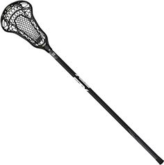 a black lacrosse stick with a net on it