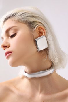 line-height:150%;"> font-size:10.5000pt;mso-font-kerning:1.0000pt;">Colour may vary due to lighting on images. Modern Metallic Jewelry, Contemporary Silver Jewelry For Party, Modern White Jewelry For Party, White Modern Party Jewelry, Modern White Party Jewelry, Bella Barnett, Jewelry Photoshoot, Frank Gehry, Metal Accessories