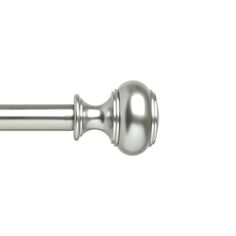 an image of a metal curtain handle on a white background