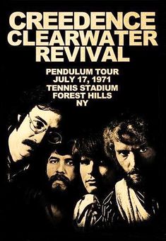 the credence clearwater revival poster