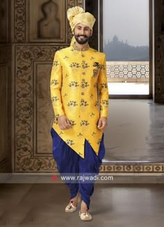 Grah Shanti Outfit, Mens Indo Western, Cutdana Work, Indo Western Dresses, Kids Dress Boys