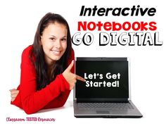 a woman pointing at a laptop with the words 101 ways to make money from home