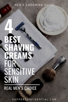 Here's the world of comfort you've been waiting for - our guide to the best shaving creams for sensitive skin. Plus some tips to get the smoothest shave possible. Shaving Cream For Cleaning, Non Toxic Shaving Cream, Shaving Essentials, Shaving Cream For Men, Macadamia Nut Oil